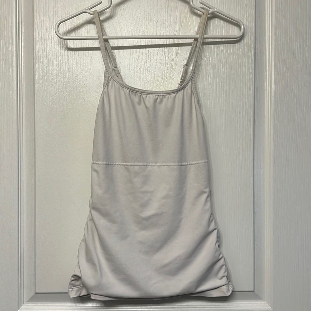 Maidenform Camisole Cover Your Bases White Light Smoothtec Shapewear Size Med - Picture 2 of 5
